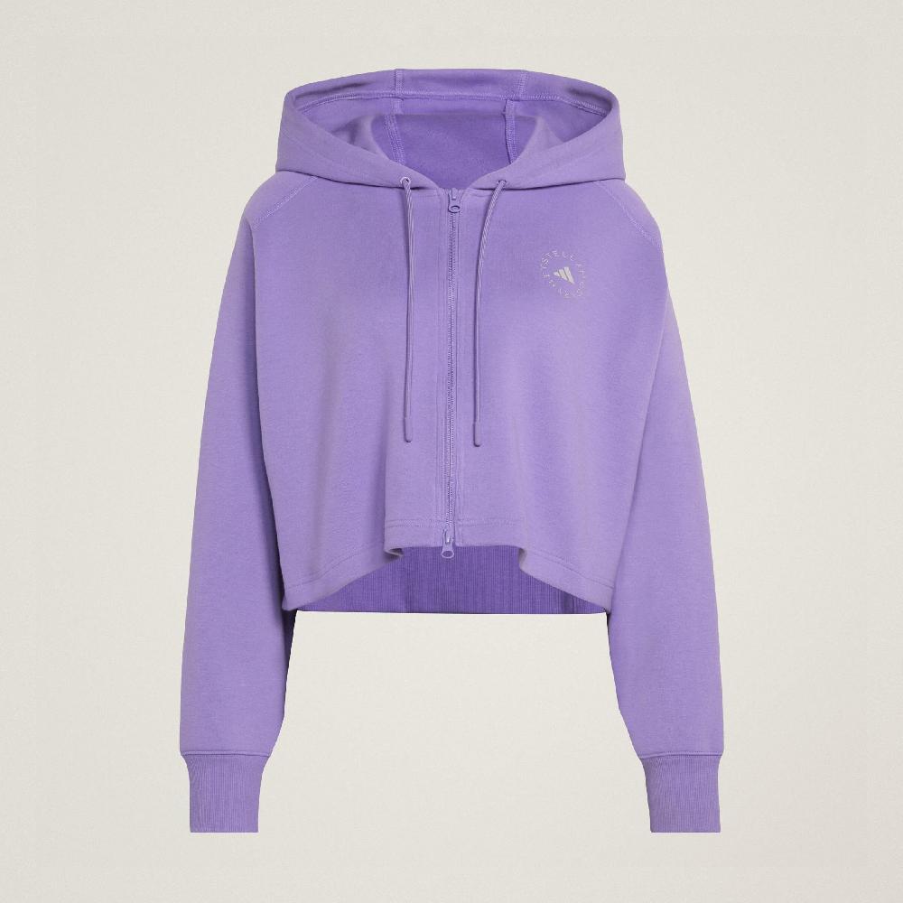 stella Logo Cropped Hoodie
