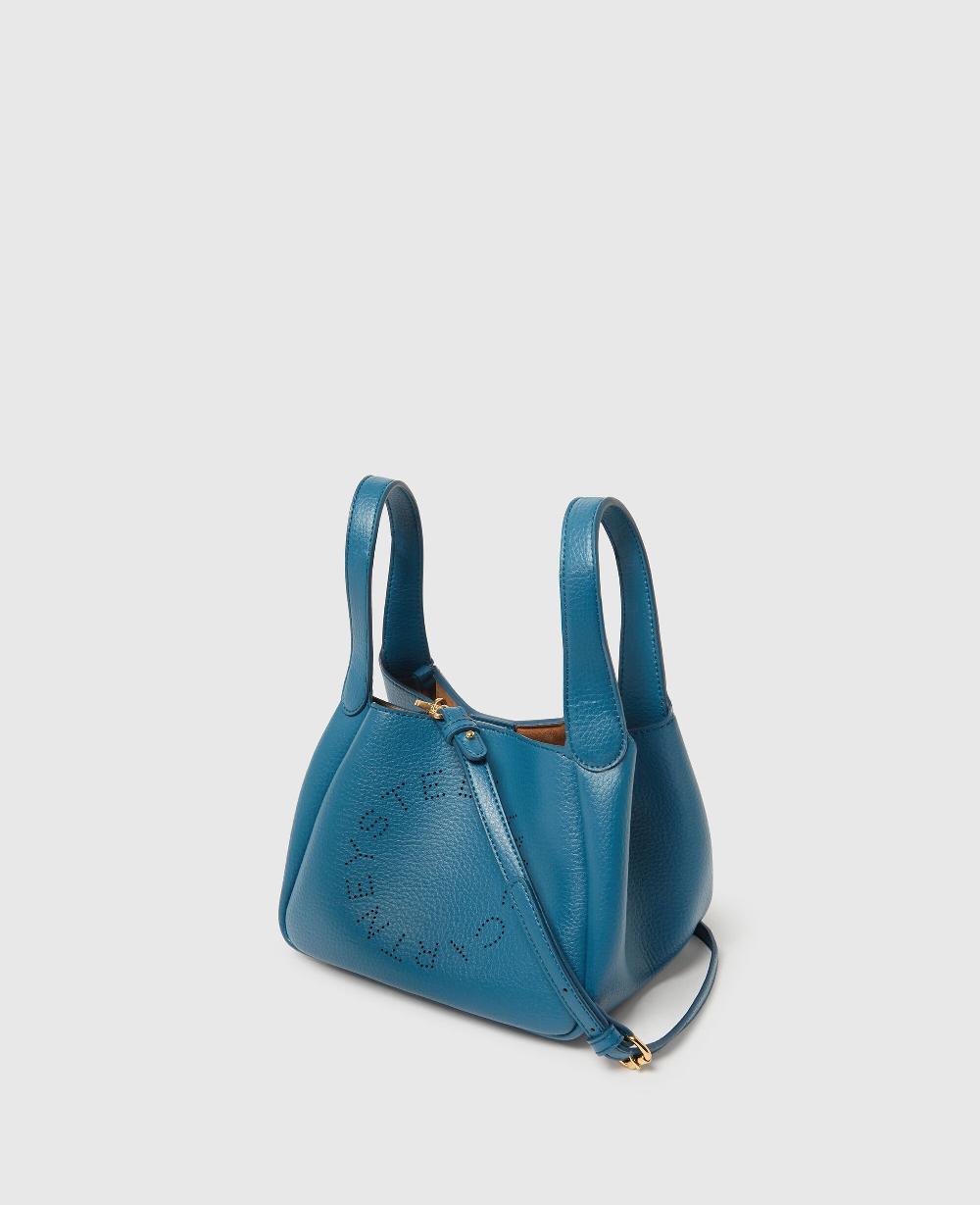 Stella Logo Double Top Handle Crossbody Bag