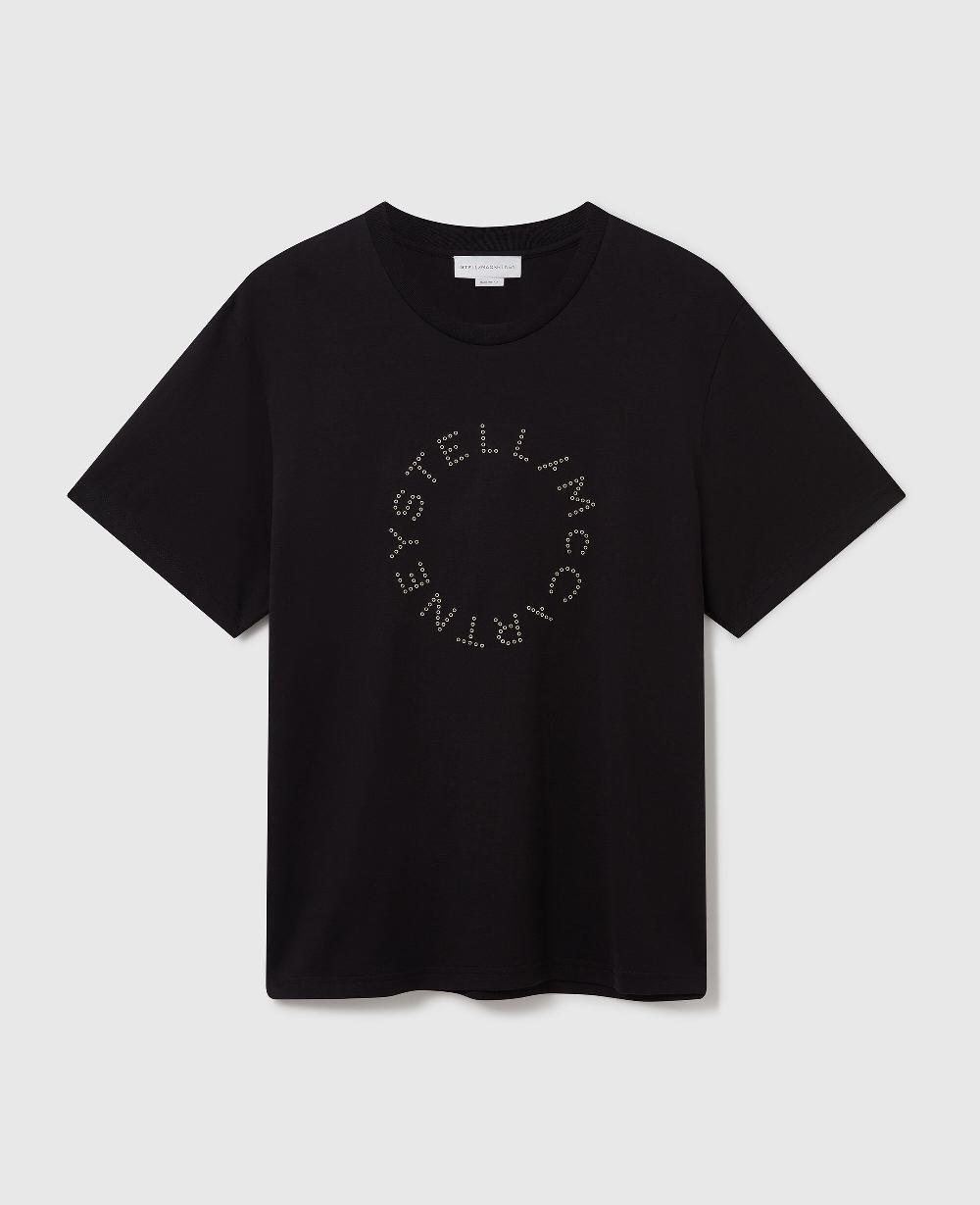 stella Logo-Embroidered Boyfriend T-Shirt