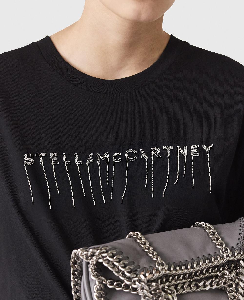 Stella Logo-Embroidered Crewneck T-Shirt