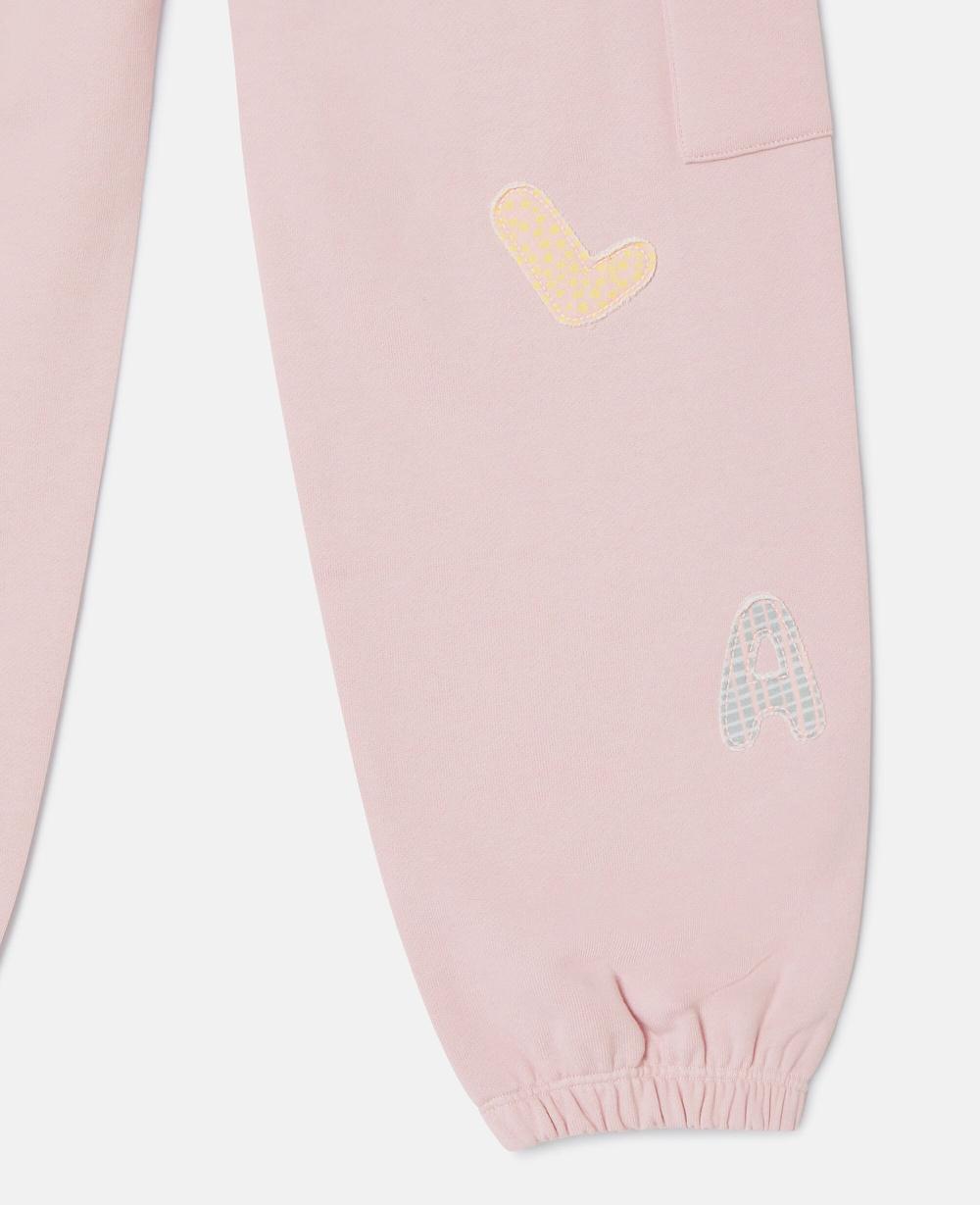 Stella Logo Embroidered Drawstring Sweatpants