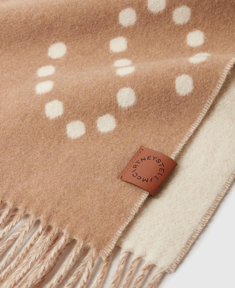 Stella Logo Fringe Scarf