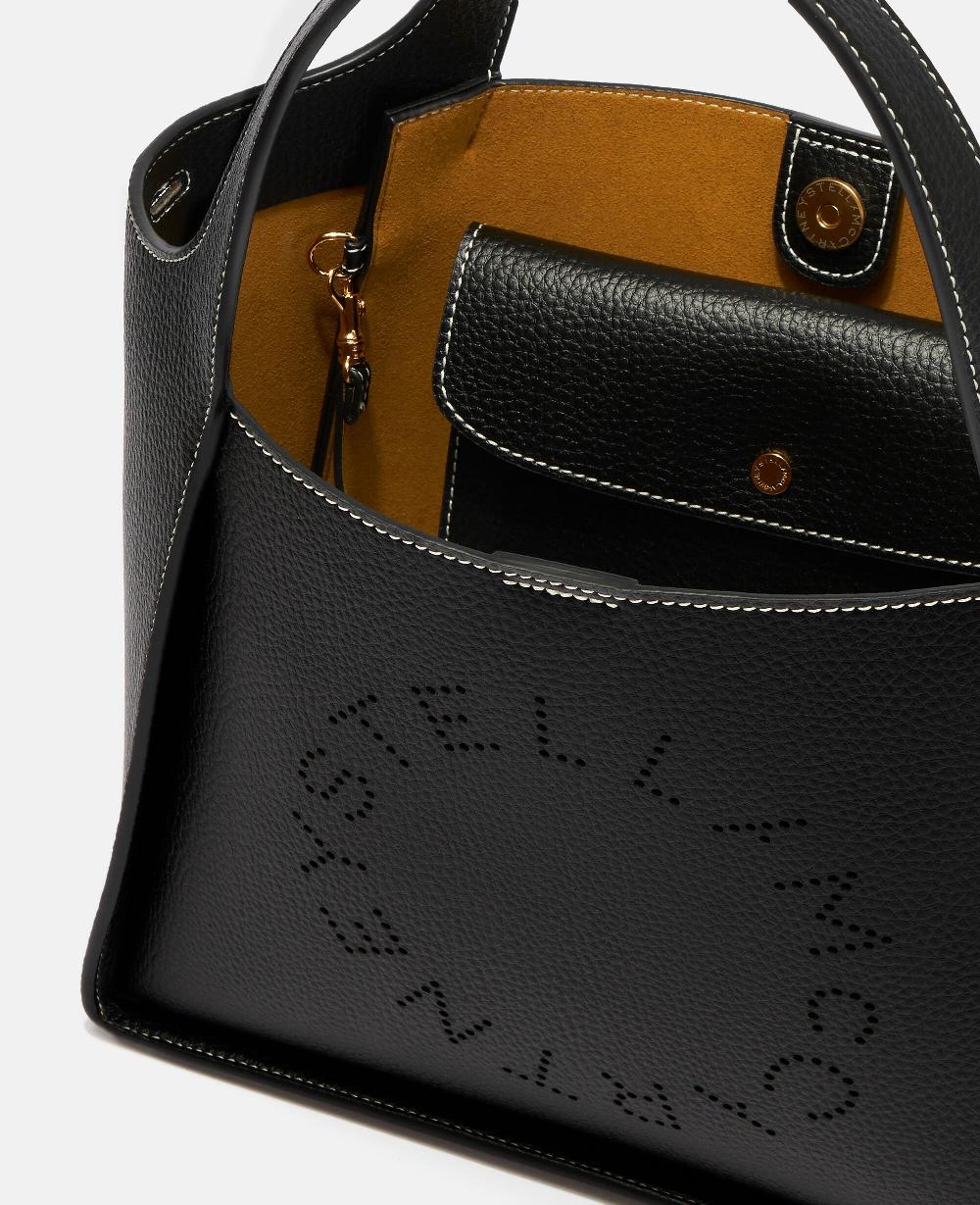 Stella Logo Grainy Alter Mat Crossbody Bag