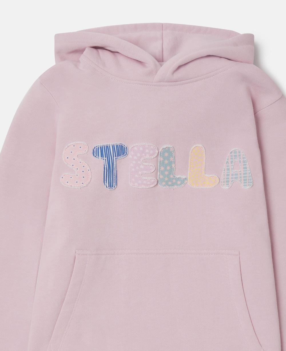 Stella Logo Graphic Embroidered Hoodie