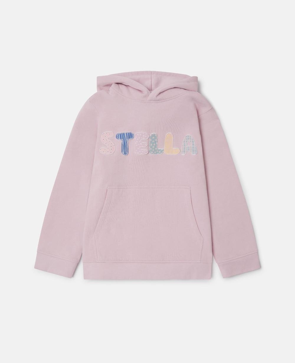 stella Logo Graphic Embroidered Hoodie