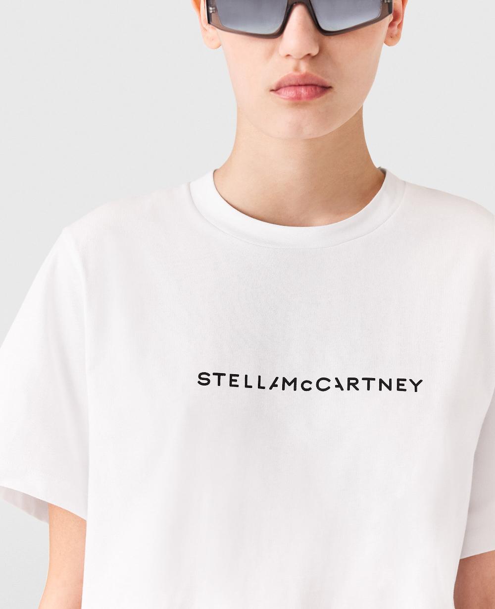 Stella Logo Oversized Cotton T-Shirt