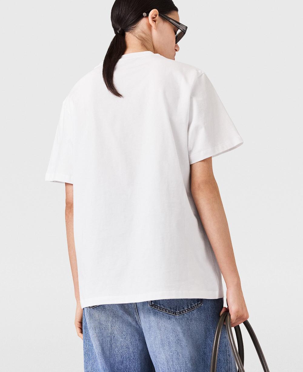 Stella Logo Oversized Cotton T-Shirt