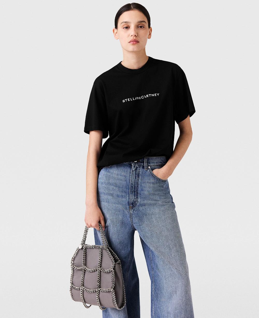 Stella Logo Oversized Cotton T-Shirt