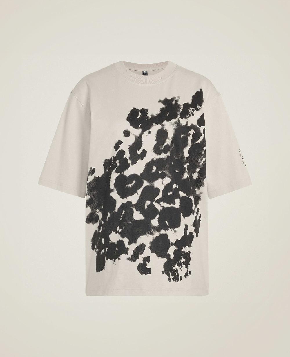 stella Logo Oversized Leopard Print T-Shirt