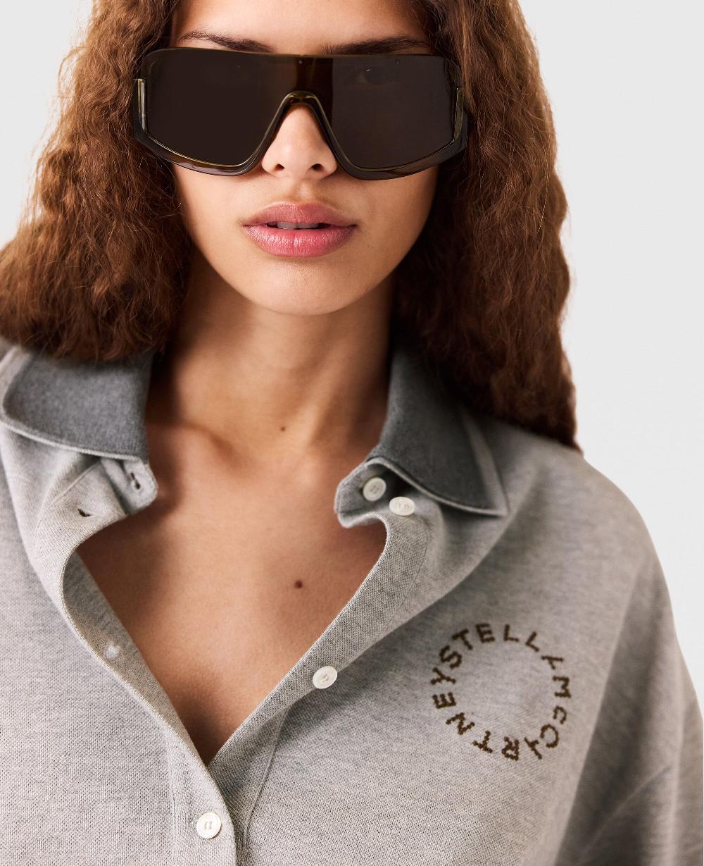 Stella Logo Paneled Rugby Shirt