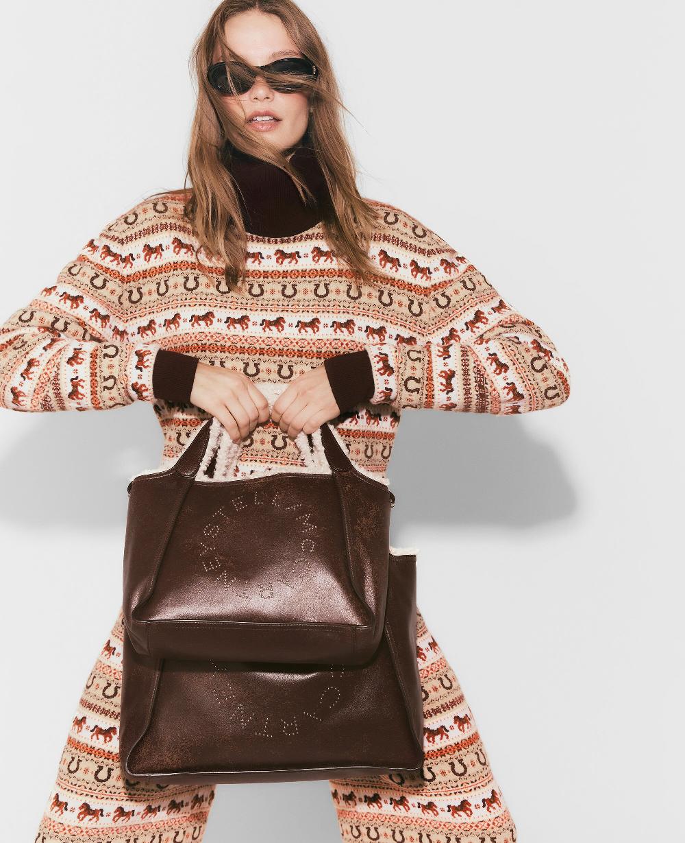 Stella Logo Plush-Lined Tote Bag