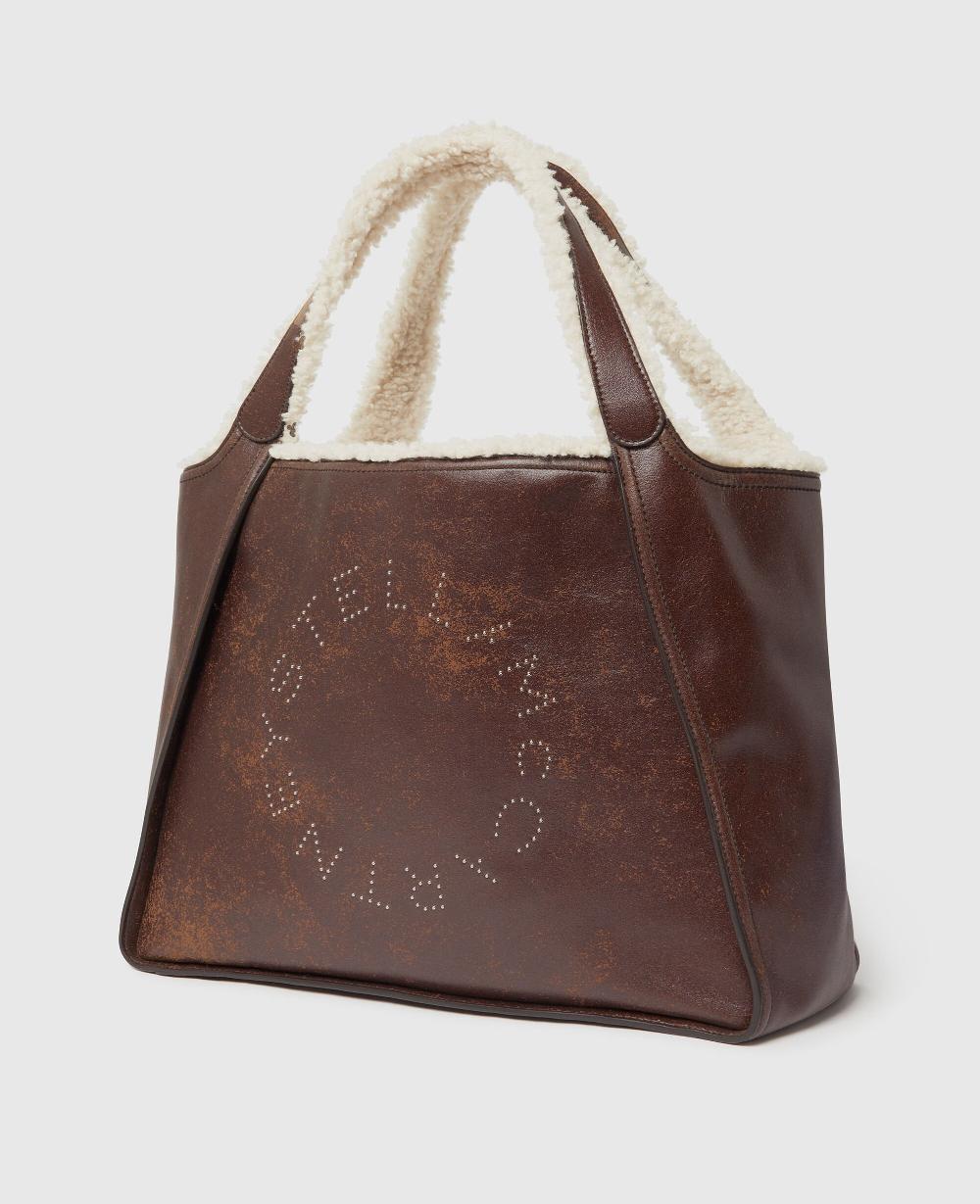 Stella Logo Plush-Lined Tote Bag