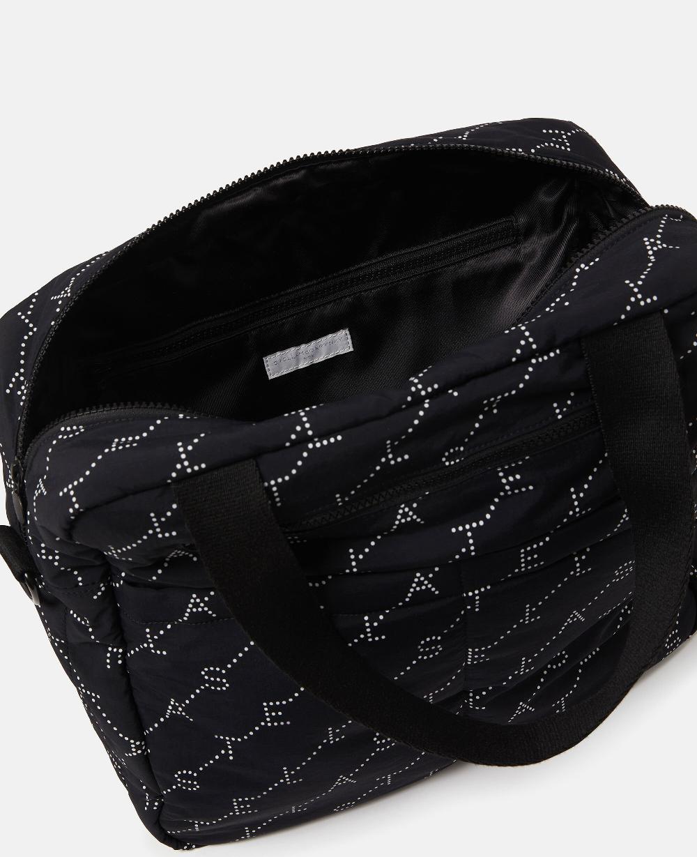 Stella Logo Print Diaper Tote Bag