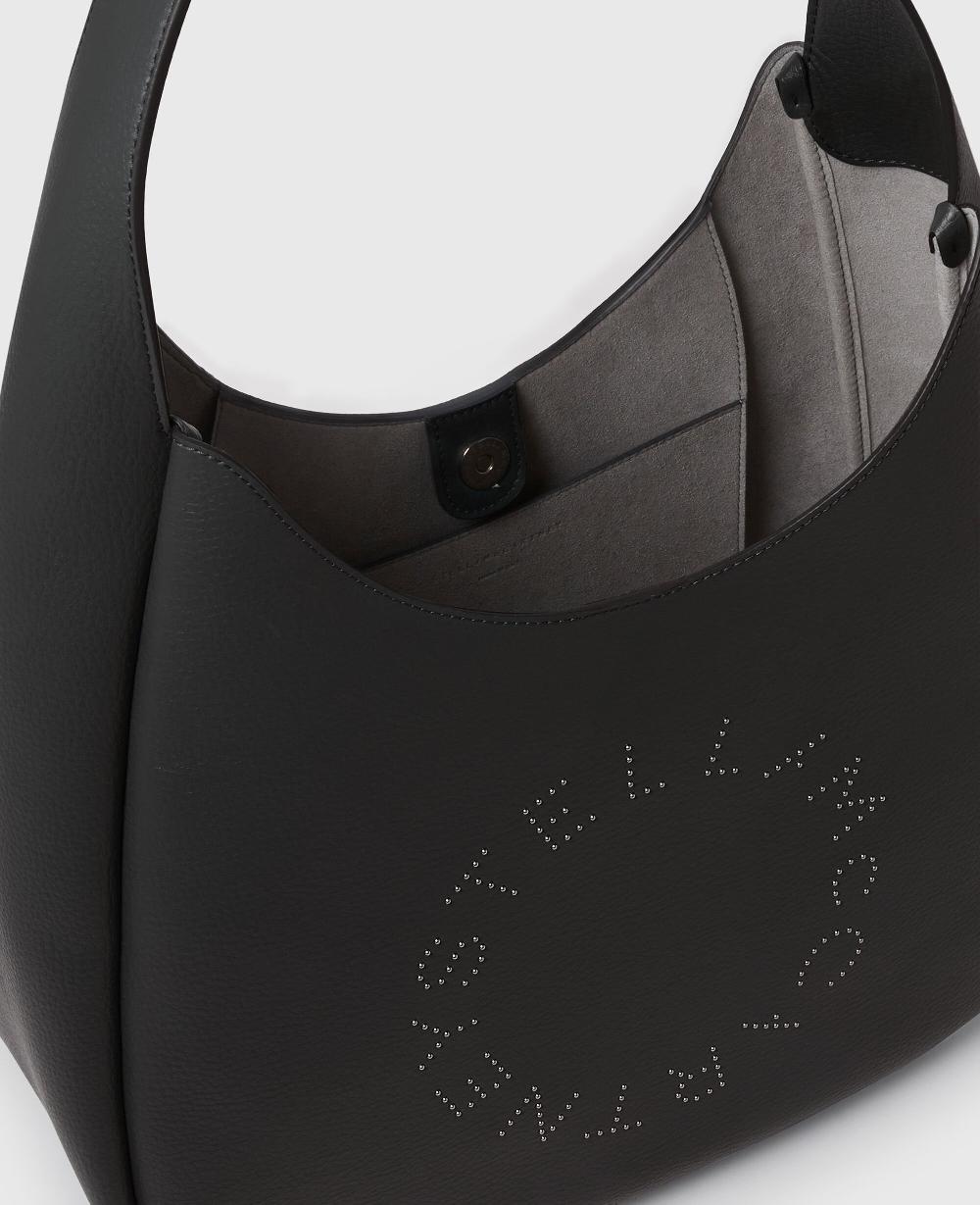Stella Logo Studded Large Hobo Bag
