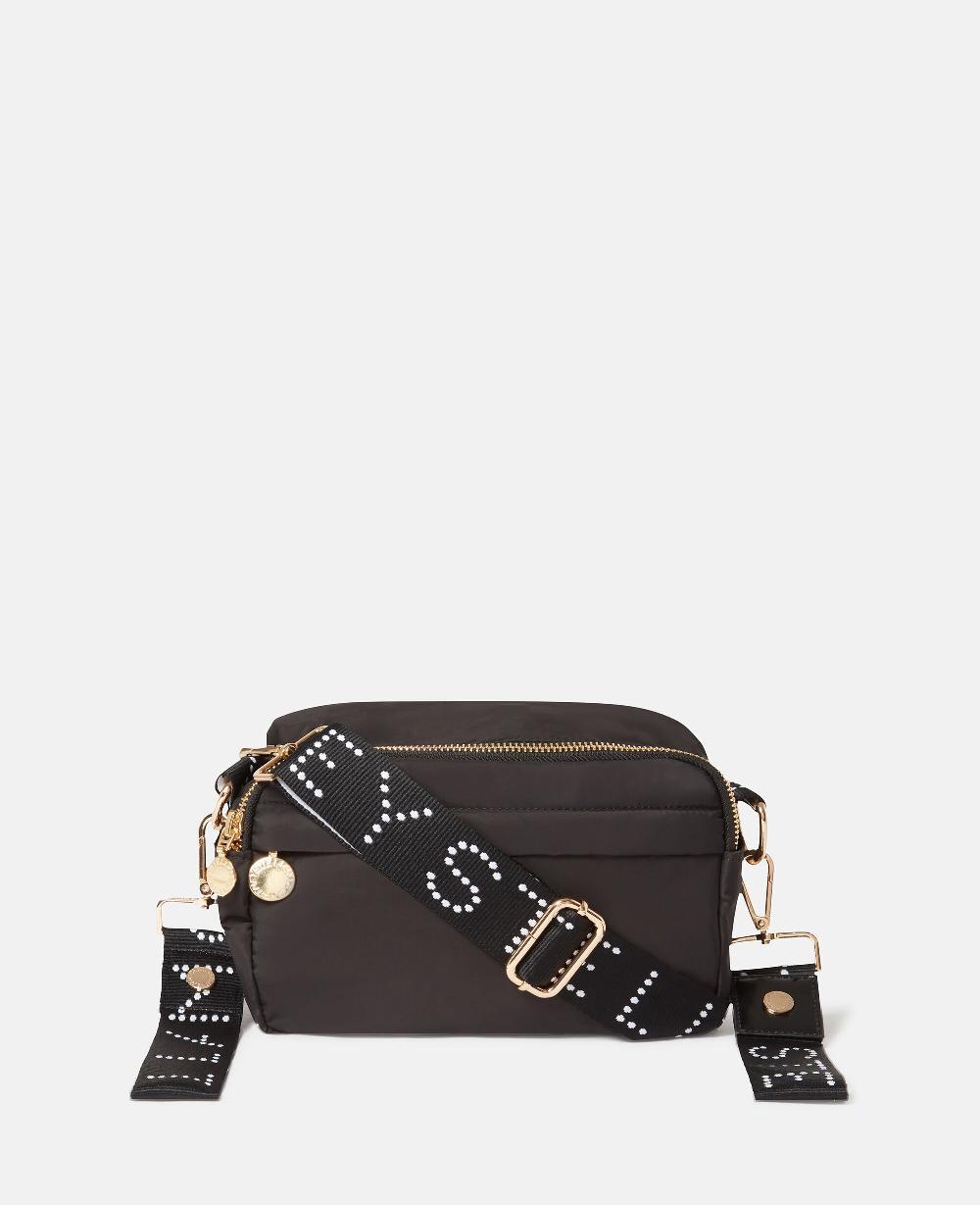 stella Logo Tape Changing Crossbody Bag