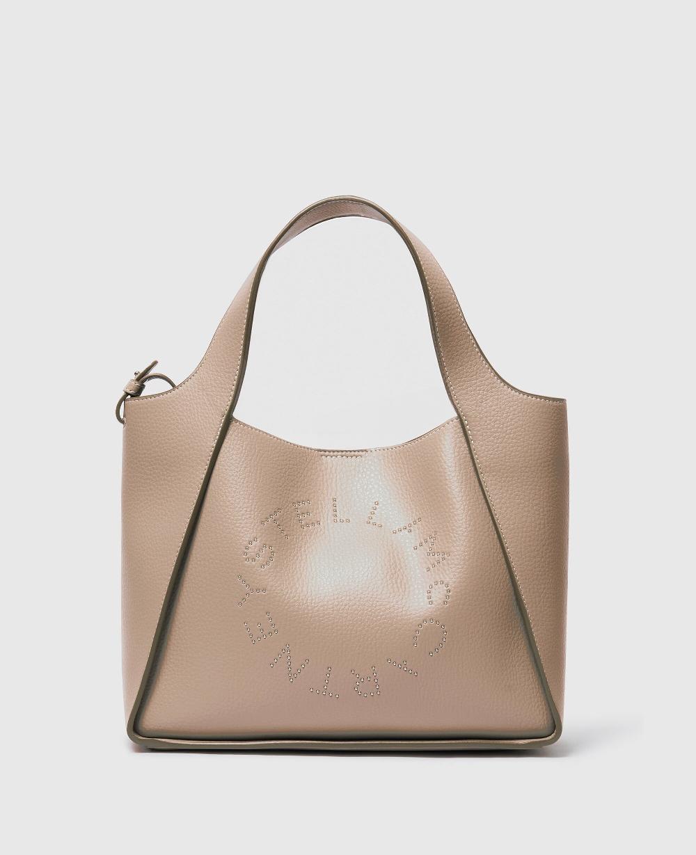 stella Logo Top Handle Crossbody Tote Bag