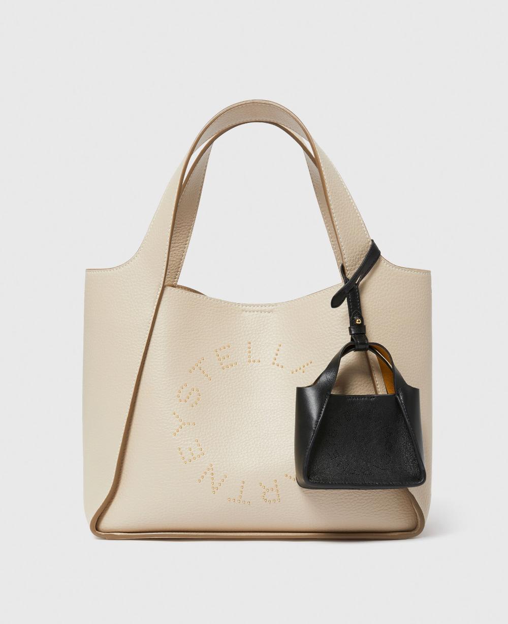 Stella Logo Tote AirPods Case Keychain