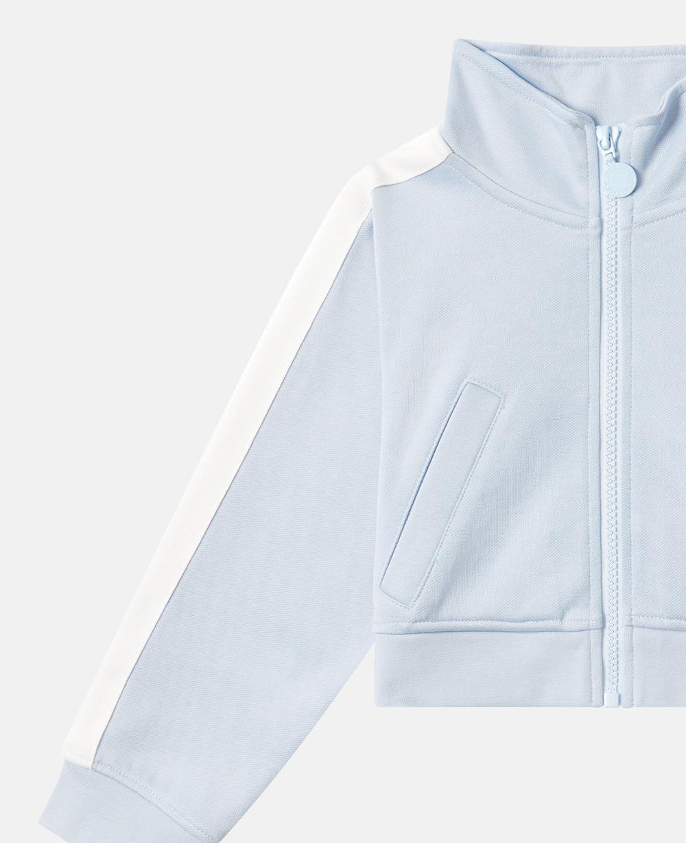 Stella Logo Zipper Sweatshirt And Short Set