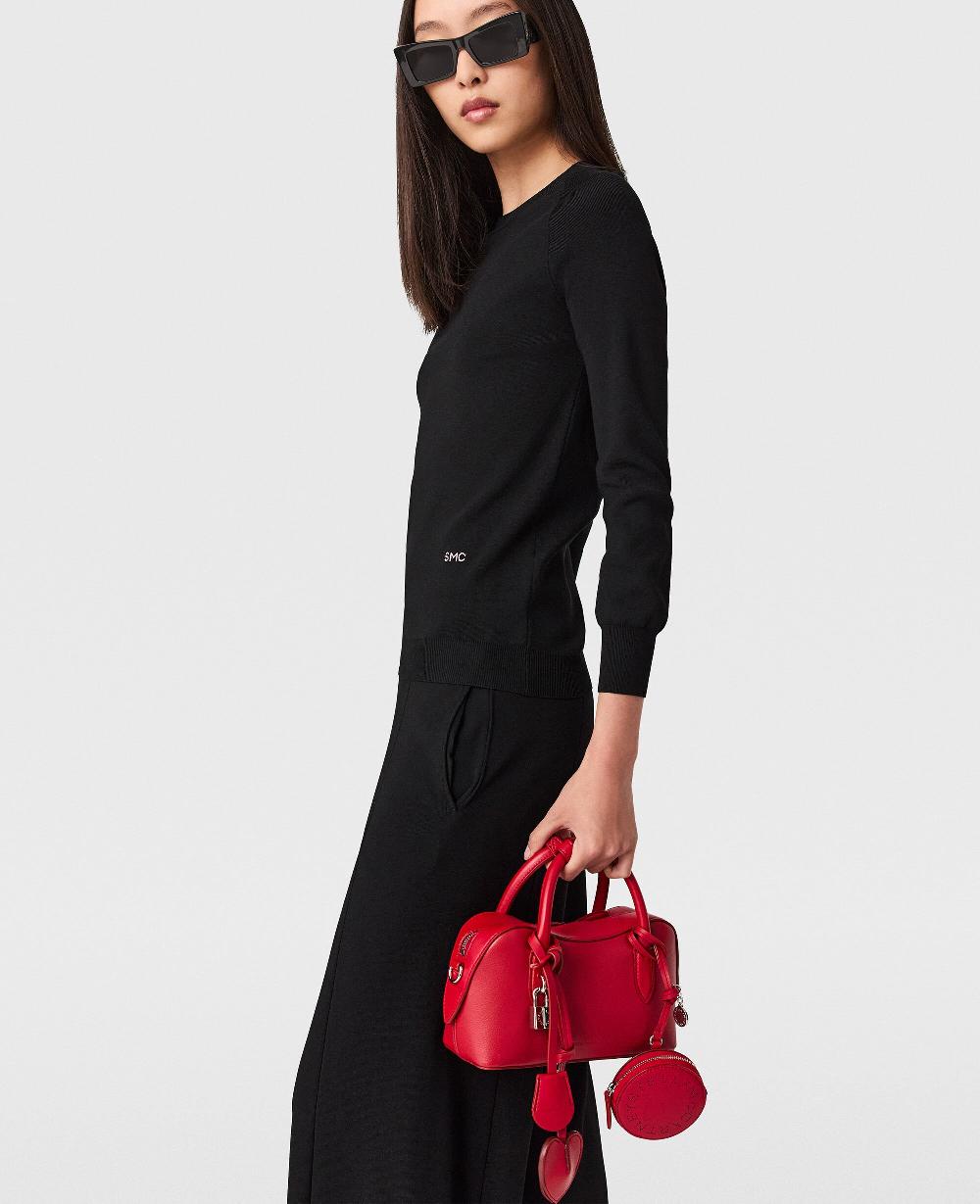 Stella Long-Sleeve Compact Knit Top