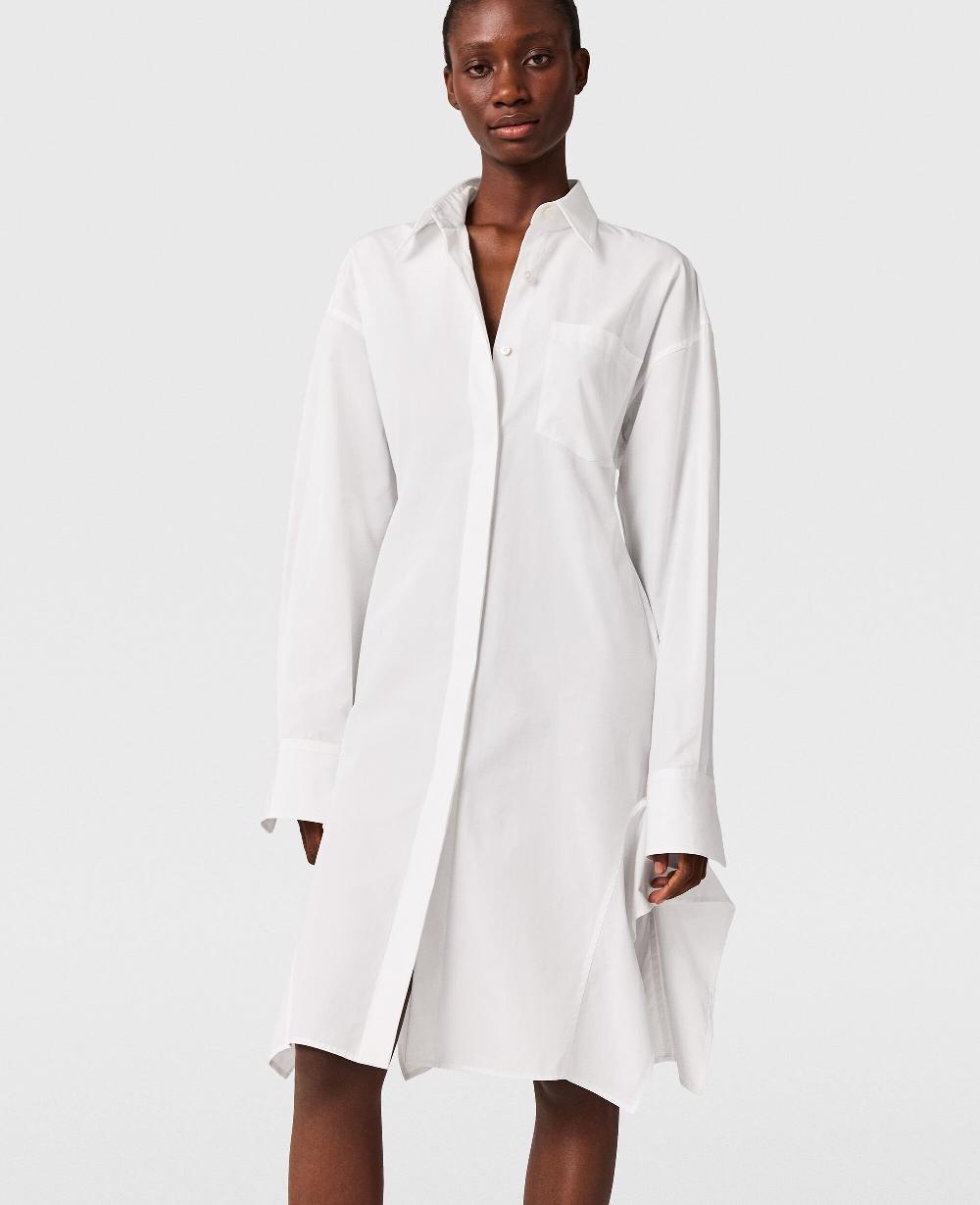 Stella Long-Sleeve Shirt Dress