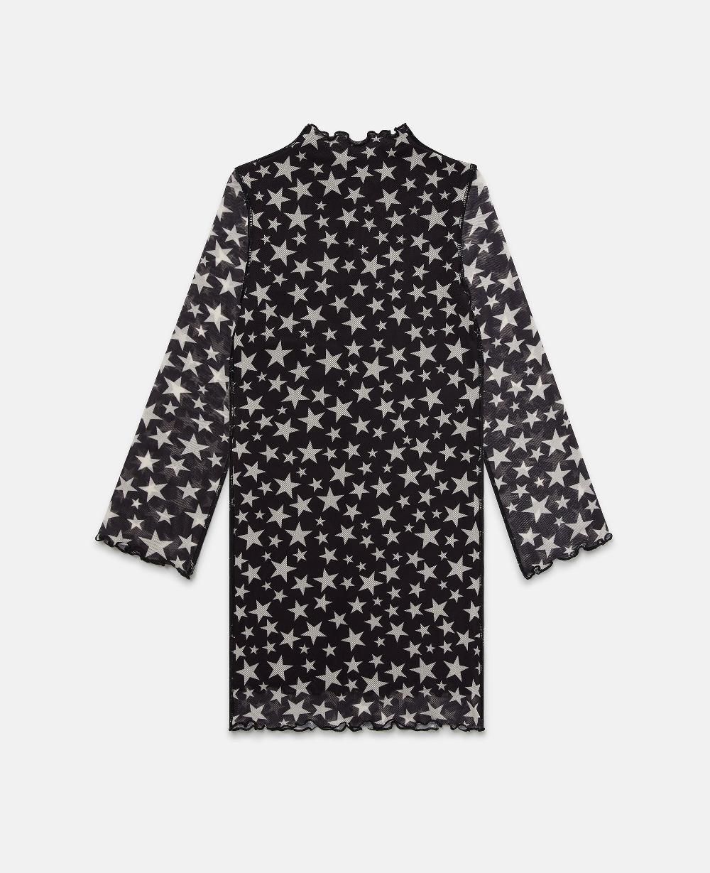Stella Long Sleeve Star Print Dress