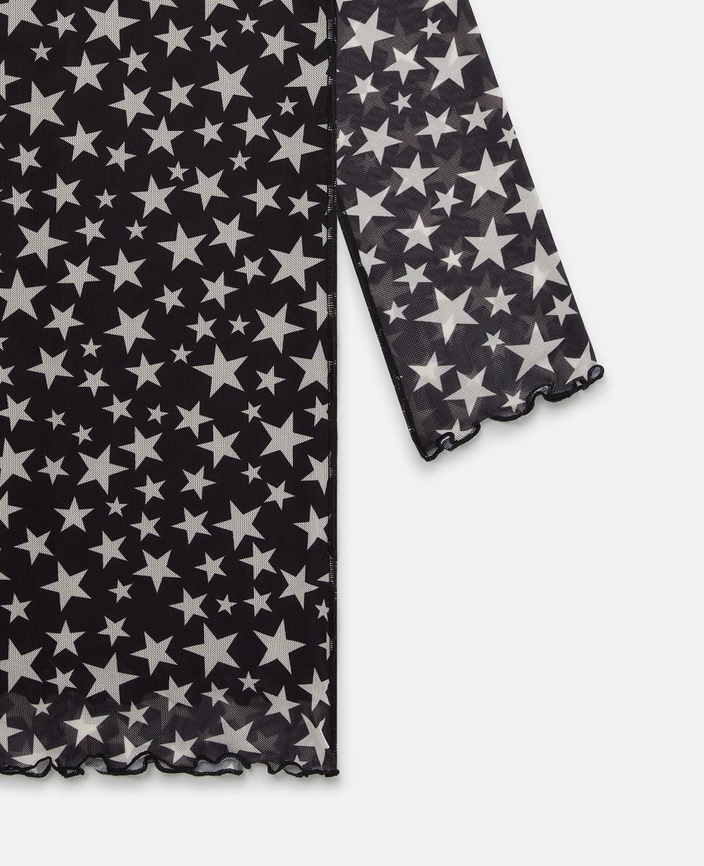 Stella Long Sleeve Star Print Dress