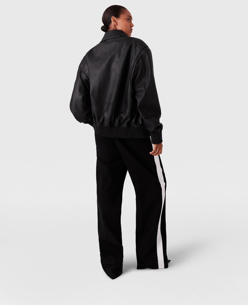 Stella Low-Rise Stripe Straight-Leg Pants