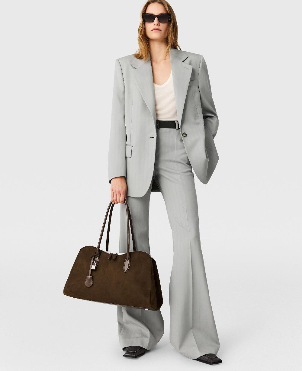 Stella Mid-Rise Botcut Trousers