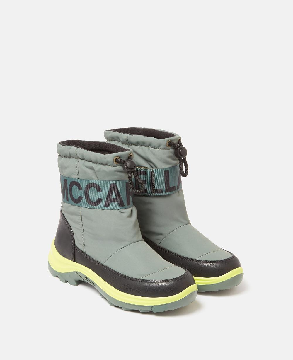 Stella Moniker Tape Snow Boots