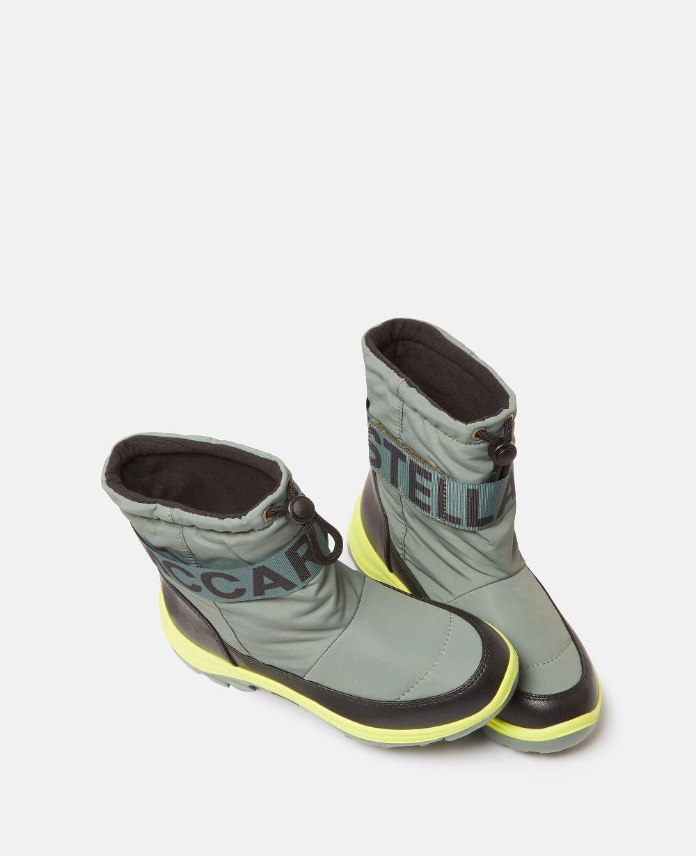 Stella Moniker Tape Snow Boots