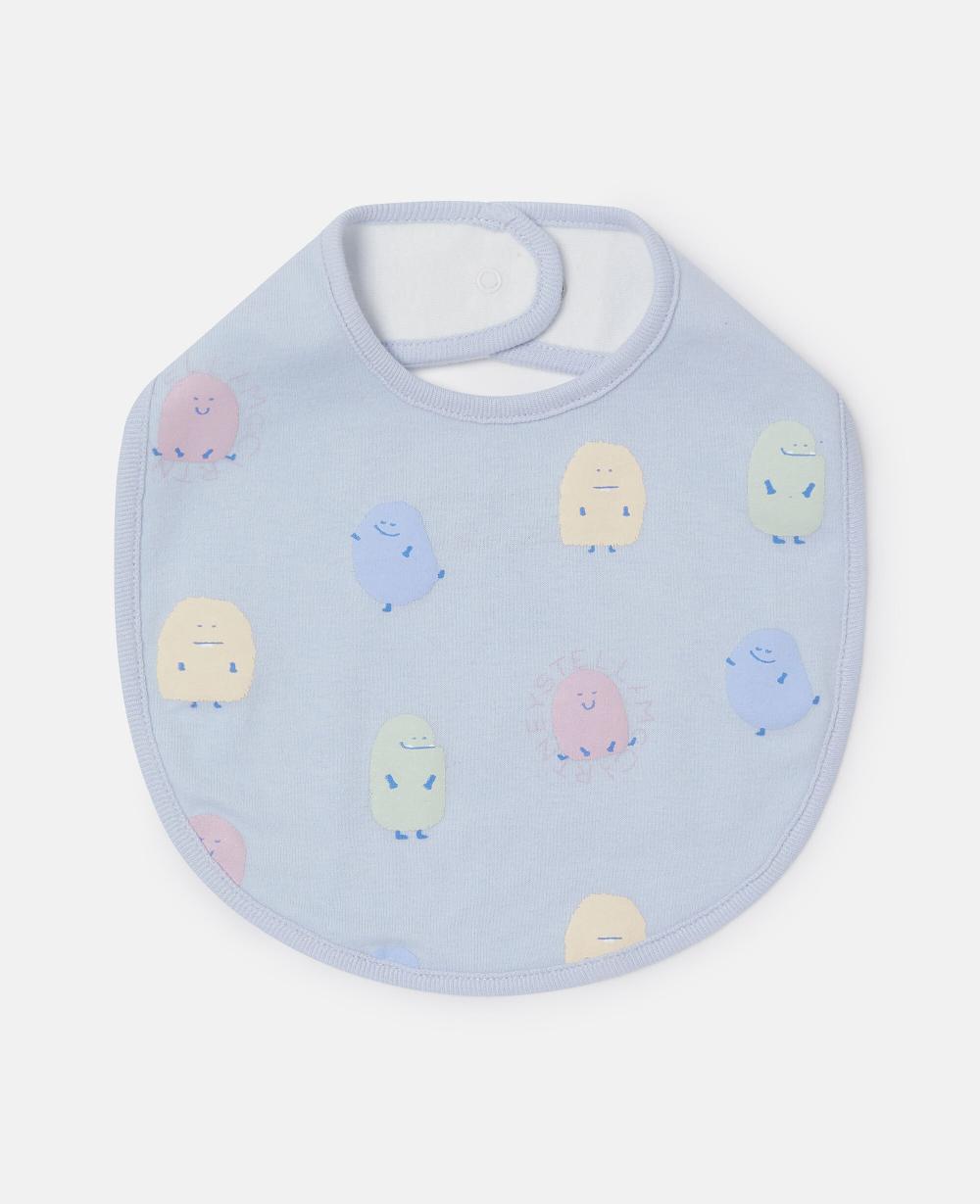 stella Monster Printed Bib Set