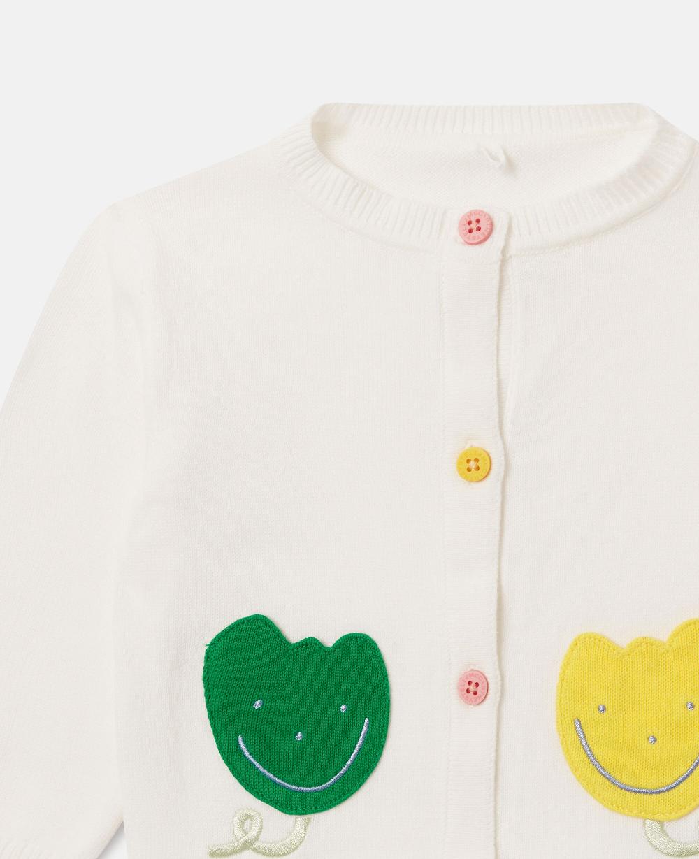 Stella Motif Pocket Cotton Cardigan