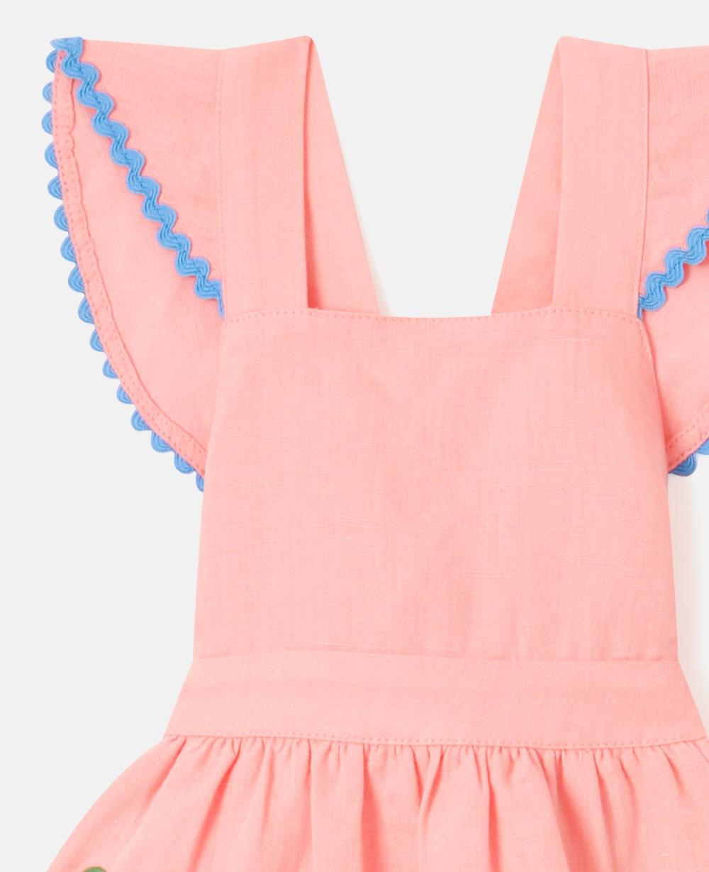 Stella Motif Pocket Dress And Bloomer Set