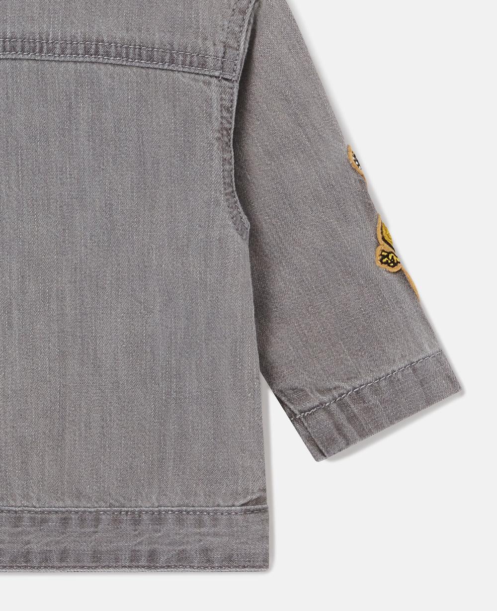 Stella Music Graphic Embroidered Denim Jacket