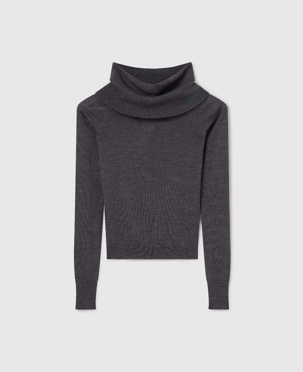 stella Off-Shoulder Long-Sleeve Jumper