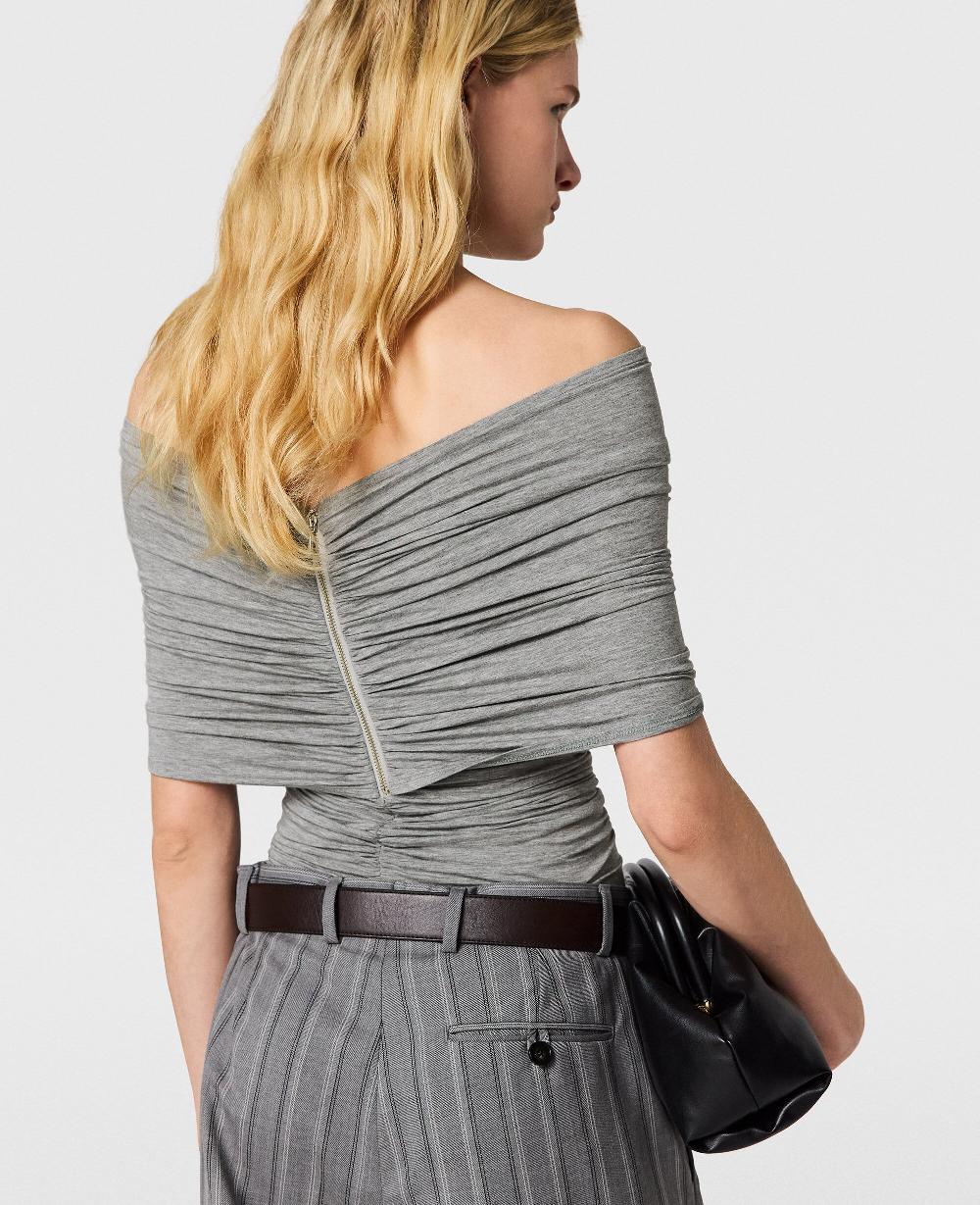 Stella One Shoulder Twisted Wrap Top