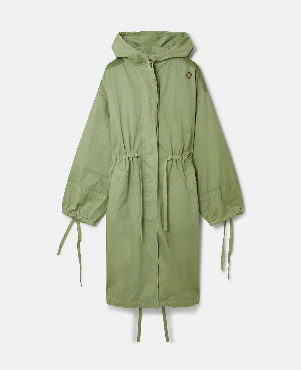 stella Organic Cotton Drawstring Parka