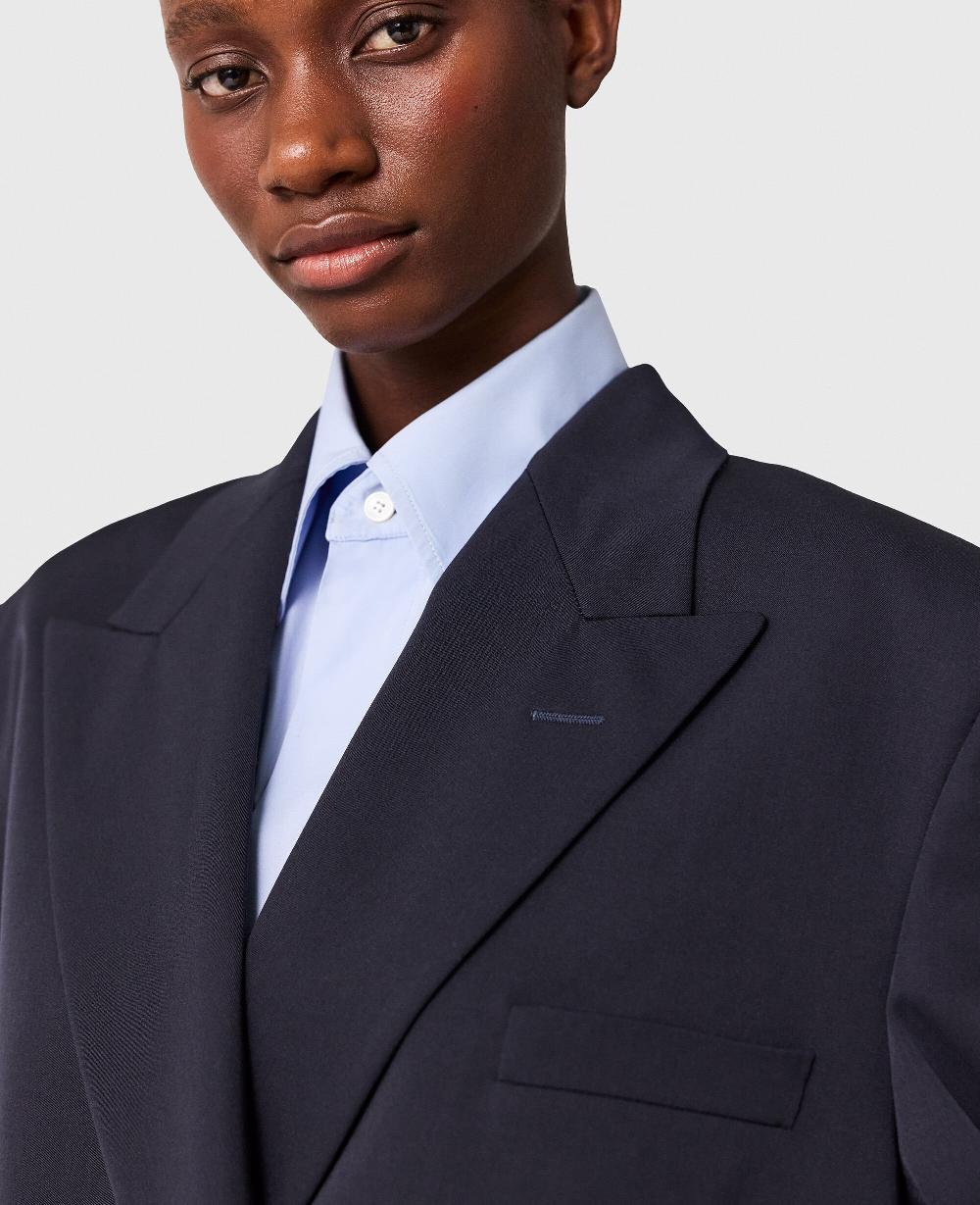 Stella Oversized Double-Breasted Blazer