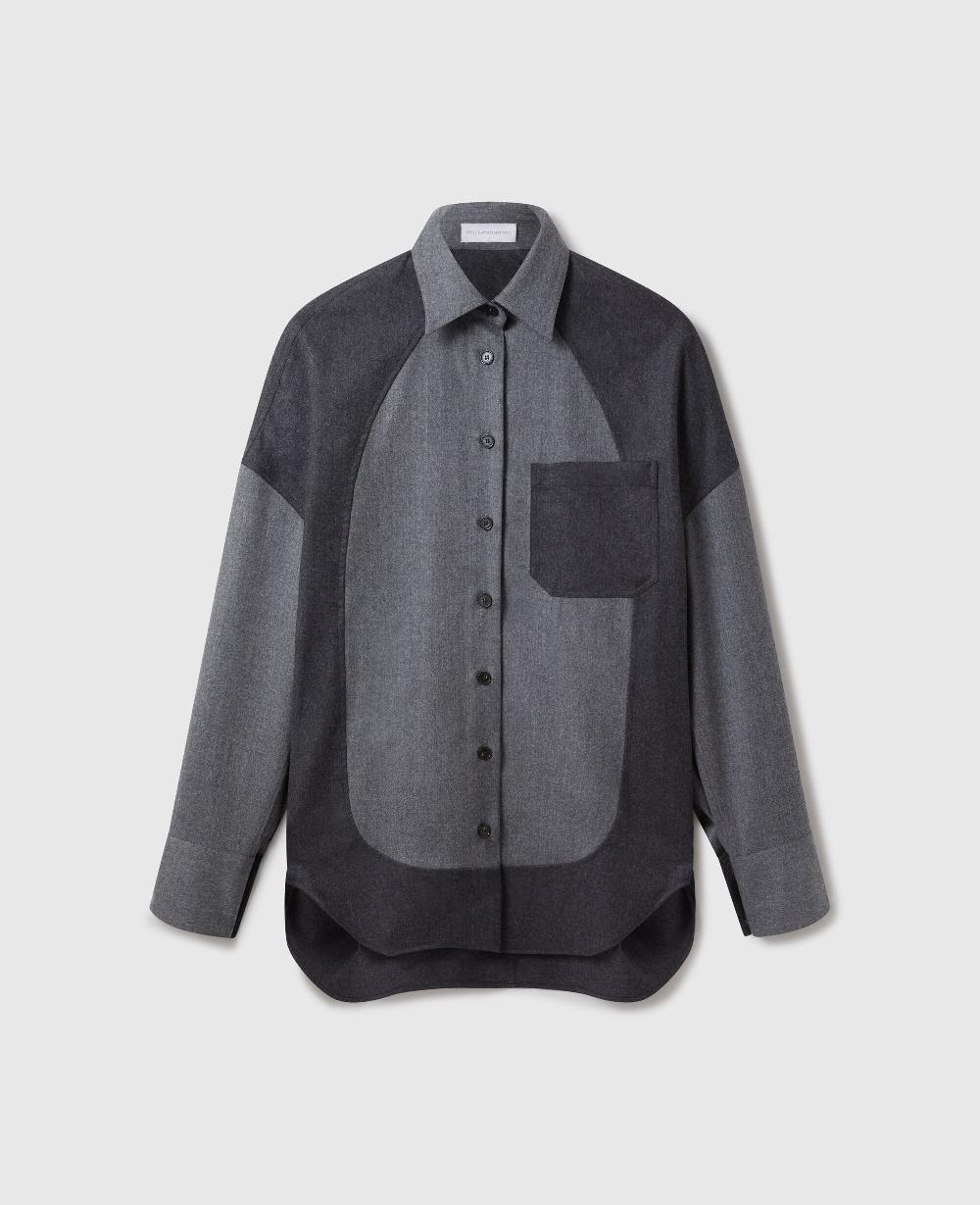 stella Paneled Oversized Shirt
