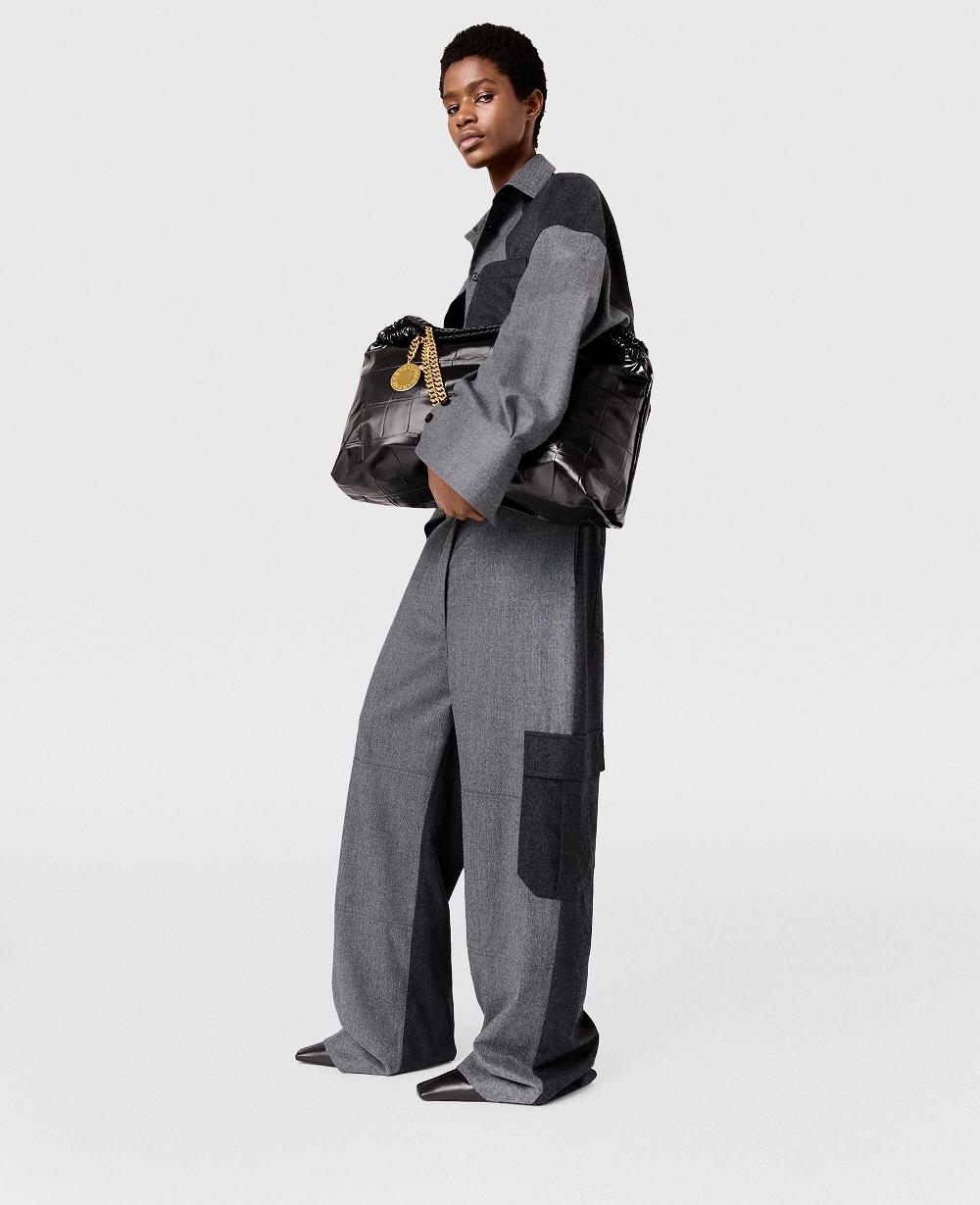 Stella Paneled Slouchy Cargo Pants