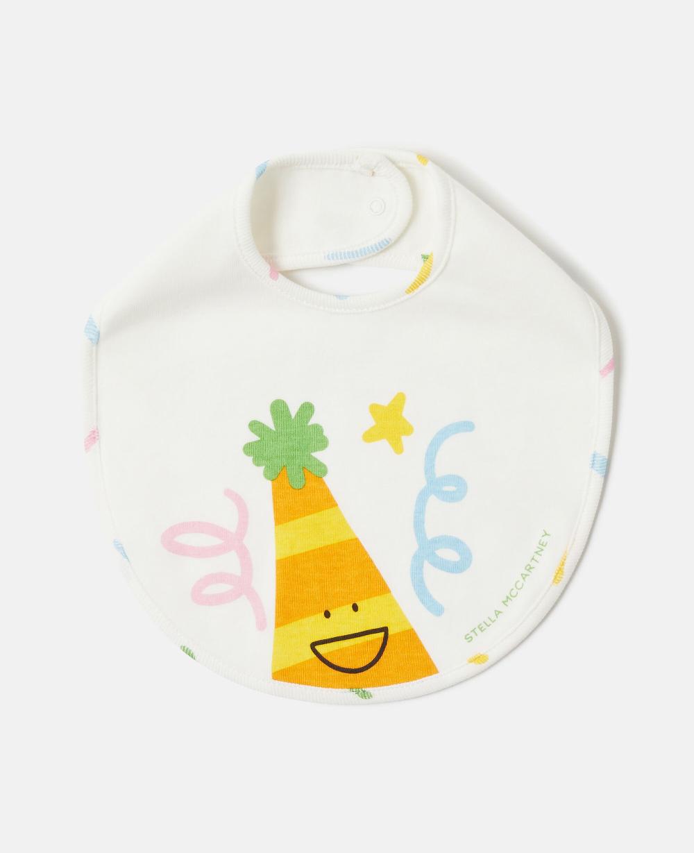stella Party Hat Print Bib Set