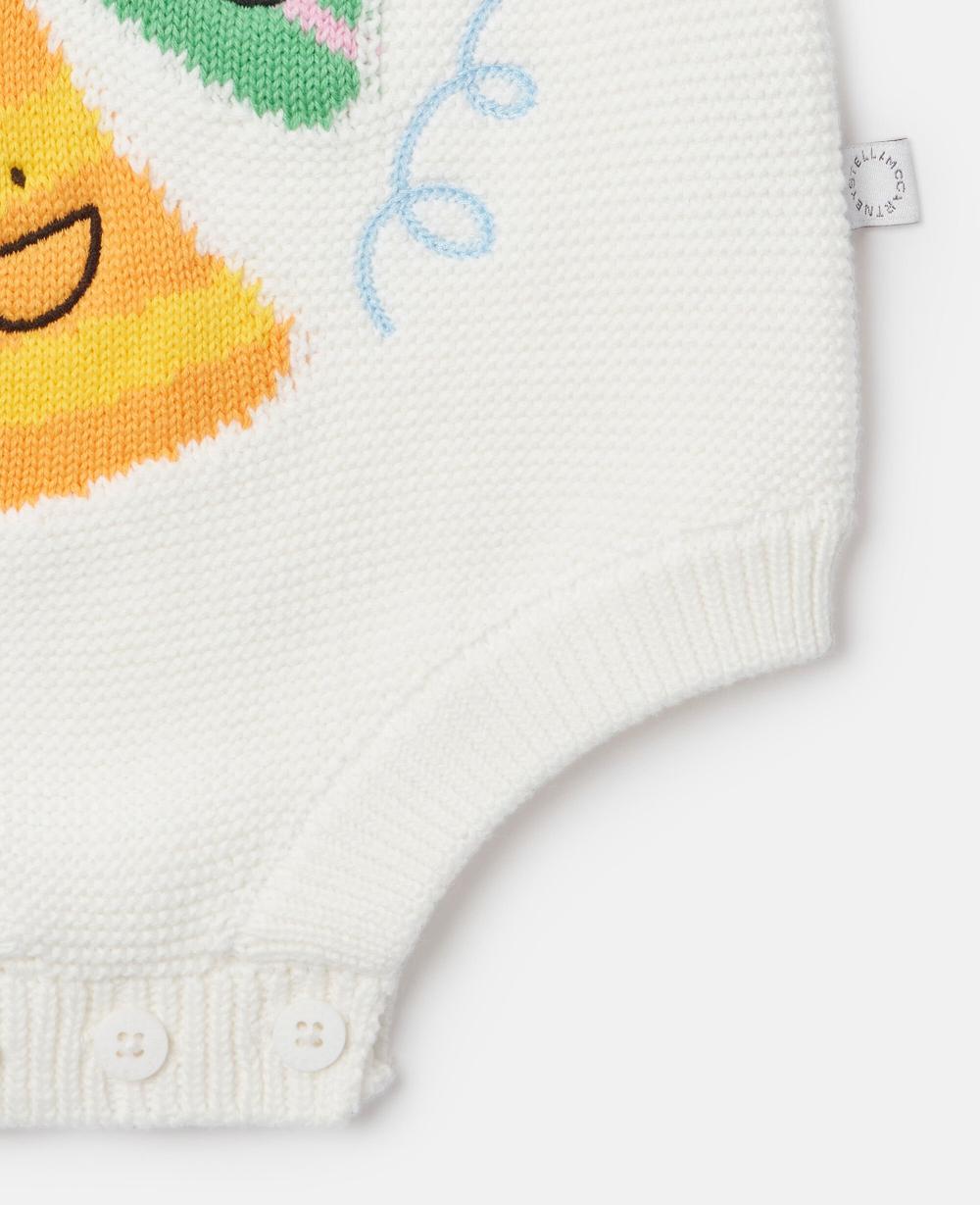 Stella Party Hat Print Sleeveless Romper