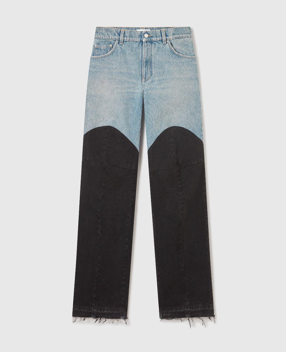 stella Patchwork Panel Denim Jeans