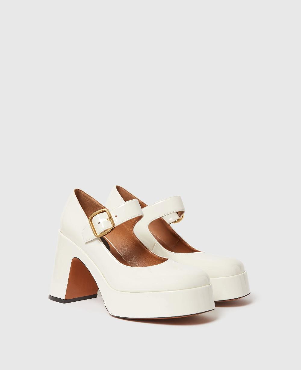 Stella Patent Heeled Mary Janes
