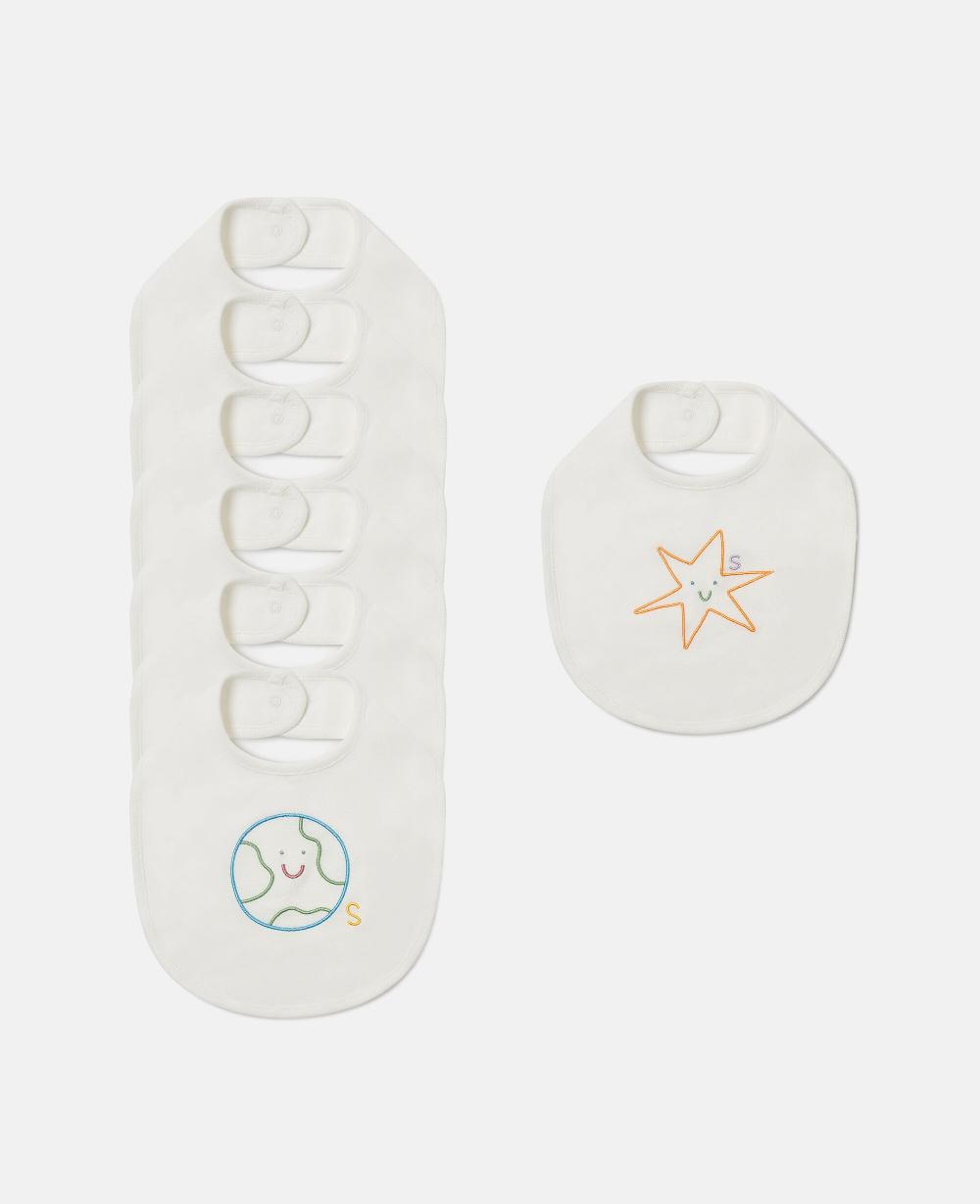 stella Planets Embroidered Bibs Set