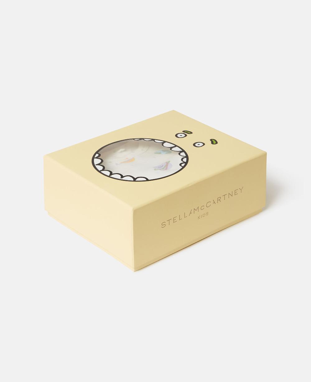 Stella Planets Printed Romper Hat And Blanket Set