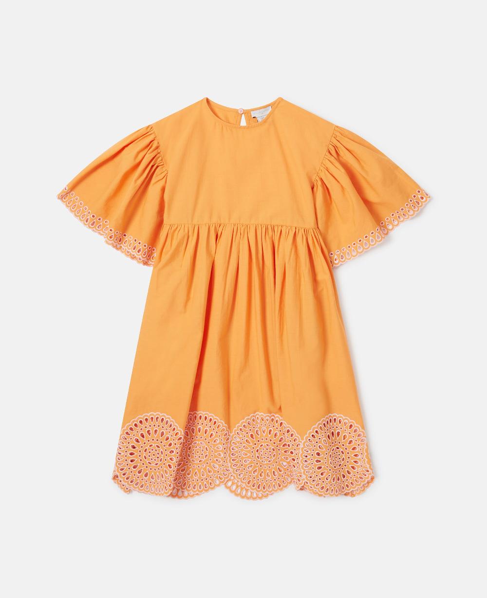 stella Popeline Short-Sleeve Dress