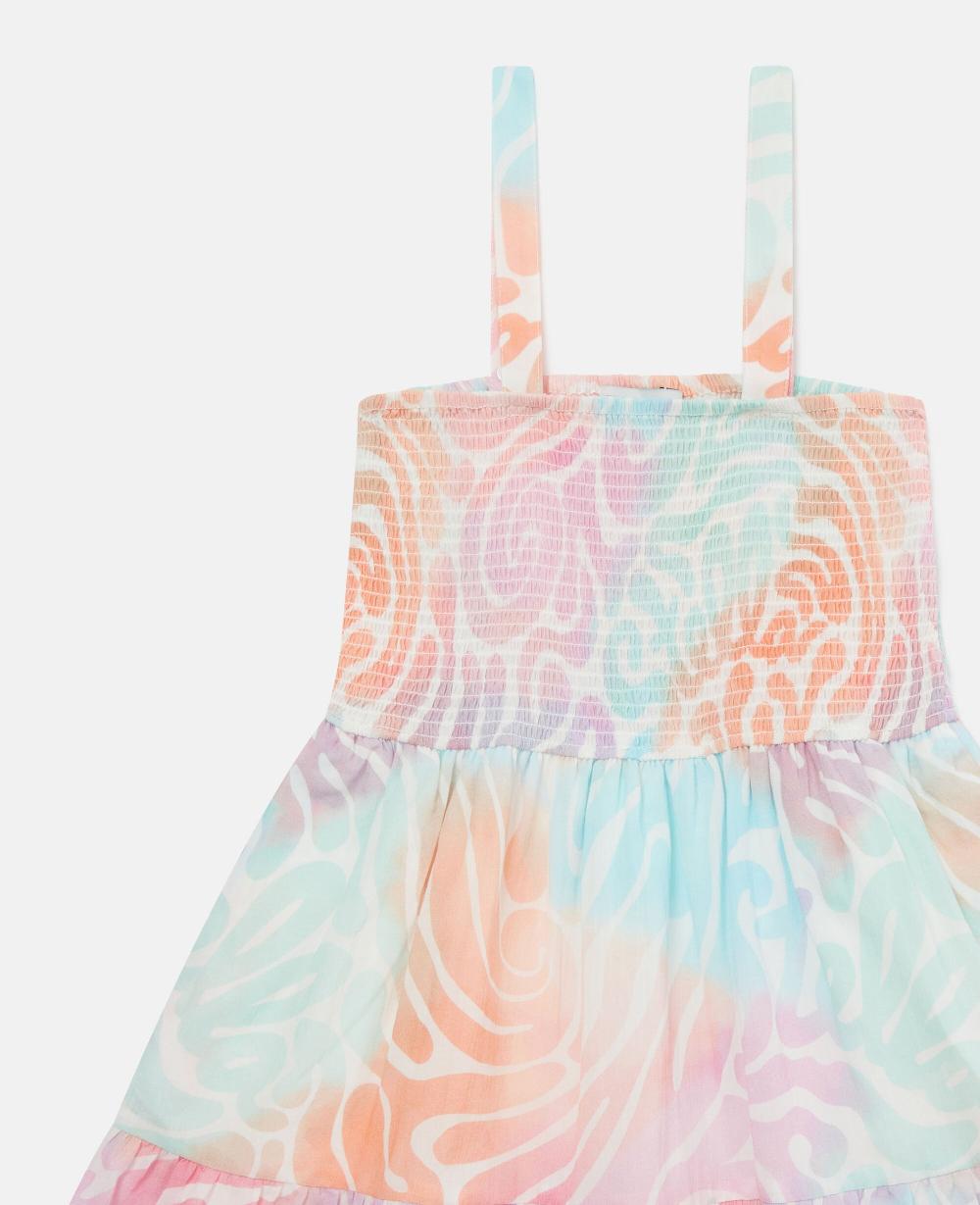 Stella Printed Cotton Sundress