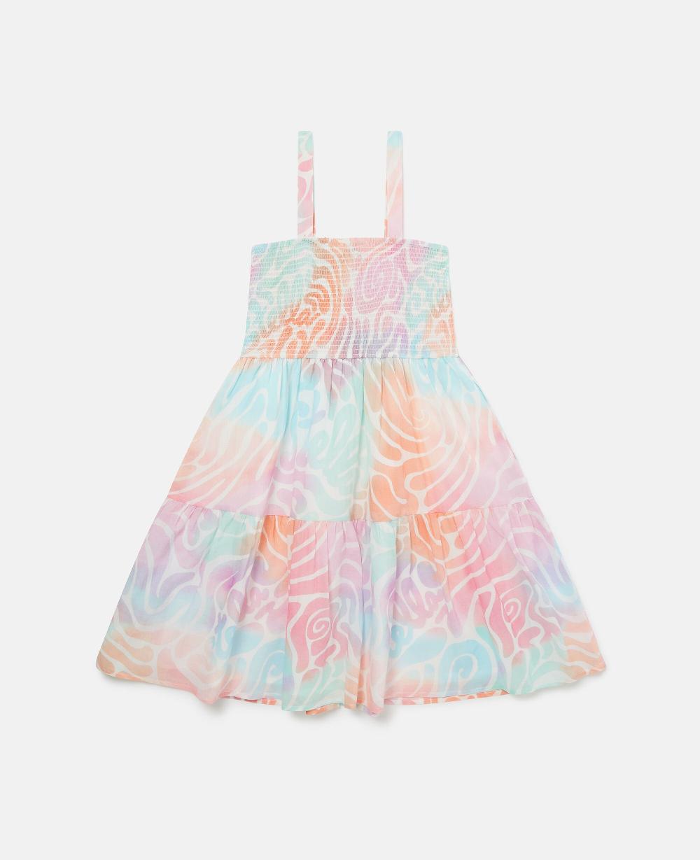 Stella Printed Cotton Sundress