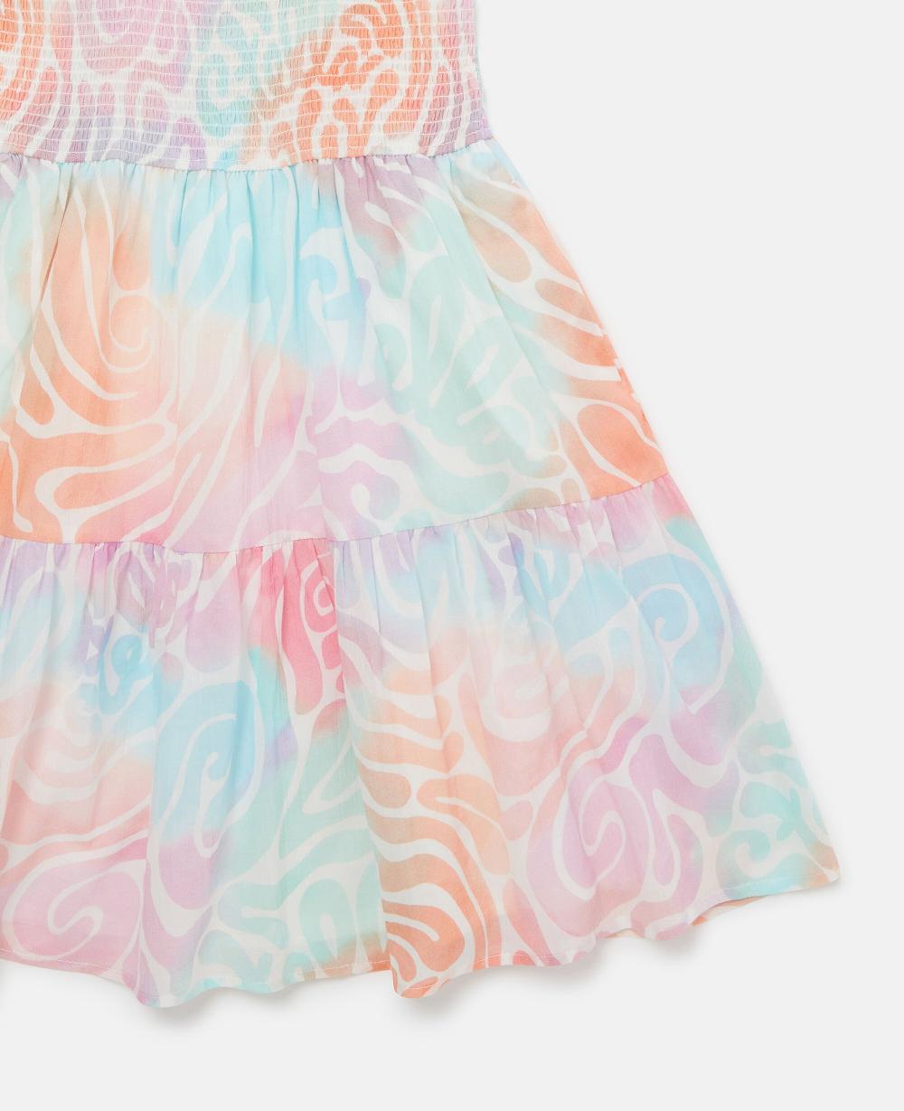 Stella Printed Cotton Sundress